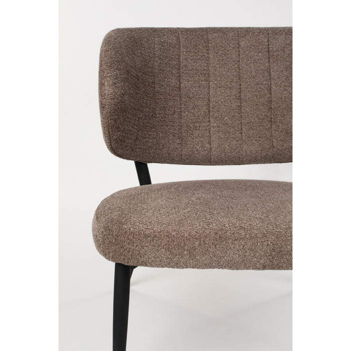 Housecraft Living Sanne Loungestoelen| Fauteuil Bruin