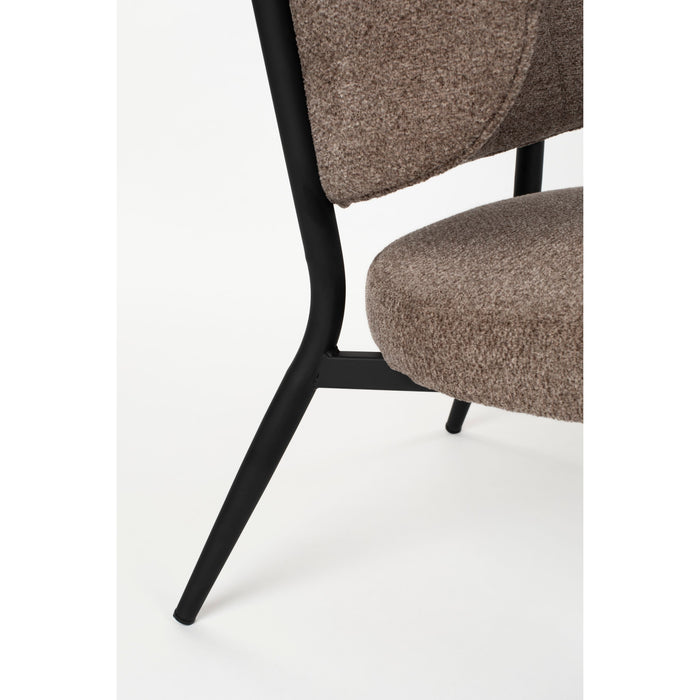 Housecraft Living Sanne Loungestoelen| Fauteuil Bruin