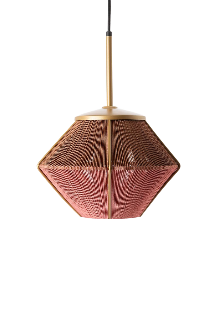 Sissy-Boy Bruin-roze hanglamp aural shades mini