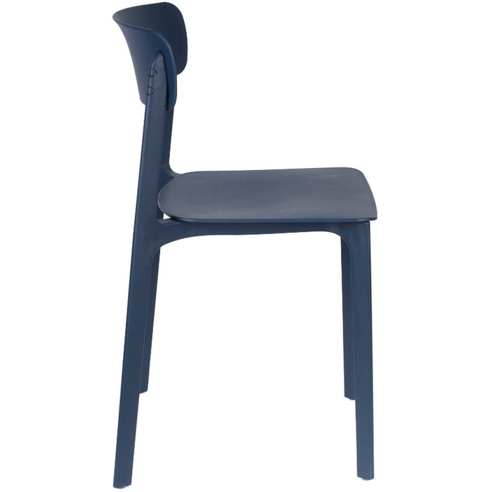Puur - Alunda eetkamerstoel donkerblauw