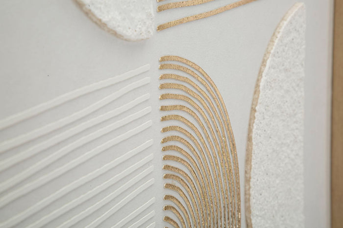 Canvasprint met lijst 60x3x60 cm