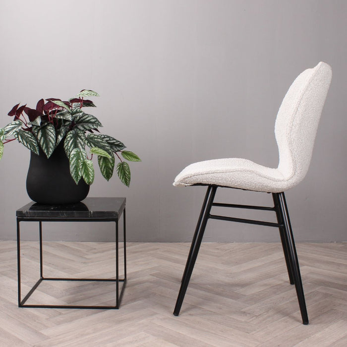 DS4U - Tony eetkamerstoel boucle - ivoor