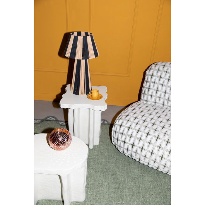 Bold Monkey Stripe it up Tafellamp - Zwart