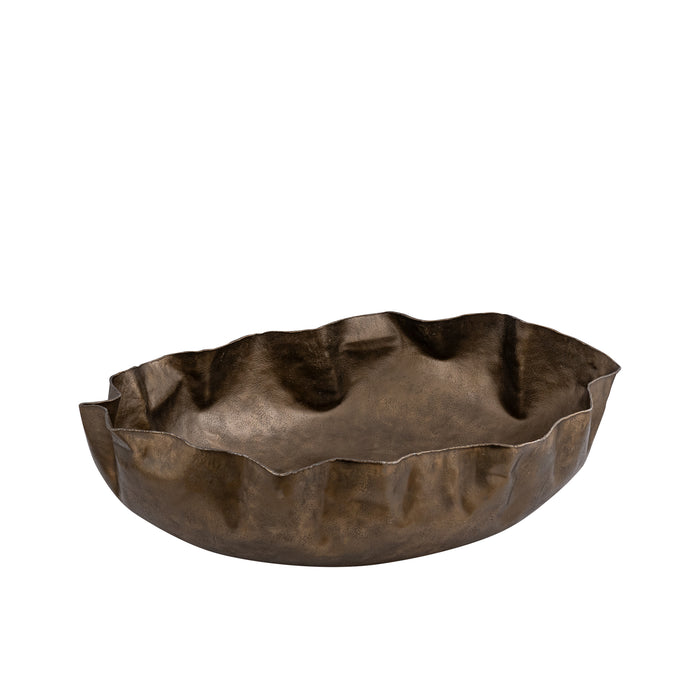 PTMD Conill Gold Casted Alu Wavy Bowl L