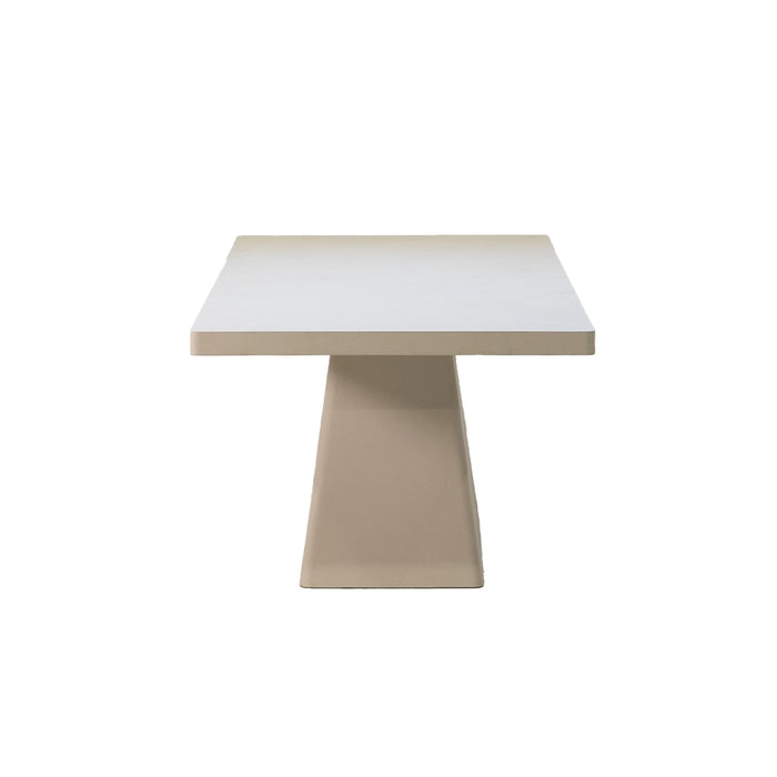 Giga Meubel - Tuintafel Rechthoek 160cm - Beige Eco Composiet - Avia