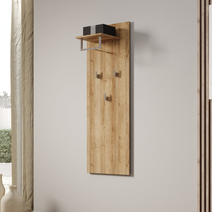 Meubella - Kapstok Linford - Eiken - 50 cm