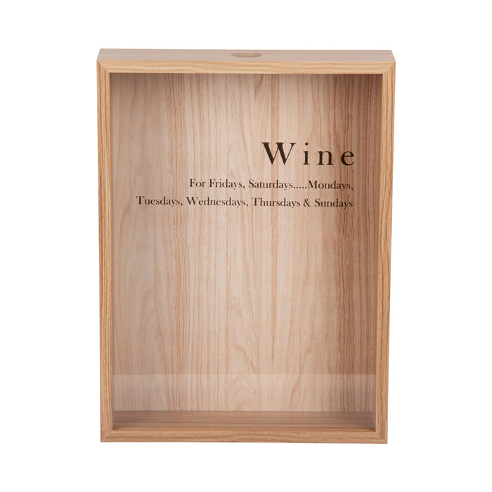 Present Time - Wine Momentum Box - Licht Hout