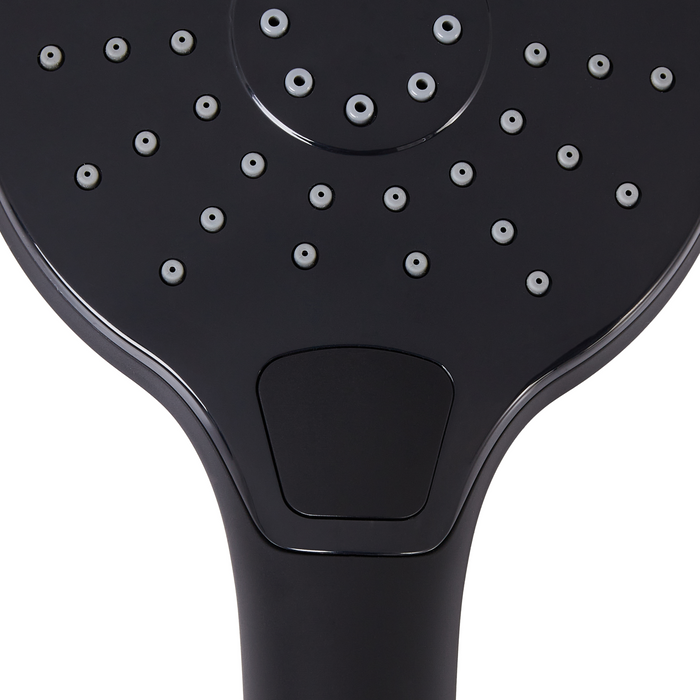 Beliani - IQUIRA - Douchekop met doucheslang - Zwart - ABS kunststof