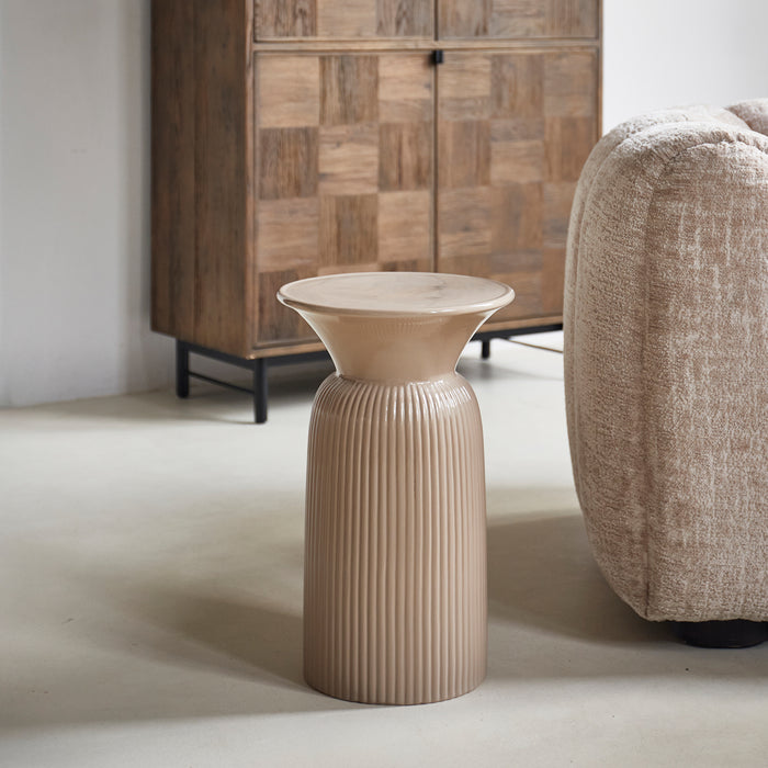 Riviera Maison - Cascais End Table High Sand -
