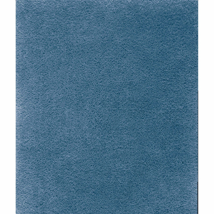 Spirella badkamer vloerkleed|tapijt - hoogpolig - blauw - 40 x 60 cm