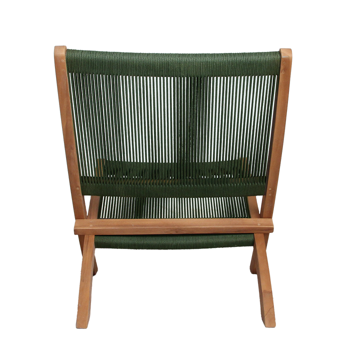 Raw Materials Rope loungestoel donkergroen
