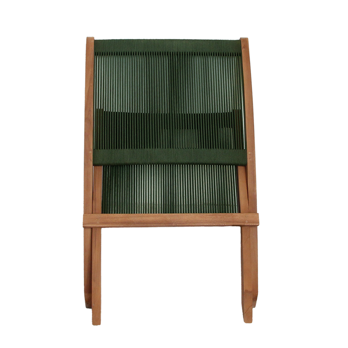 Raw Materials Rope loungestoel donkergroen