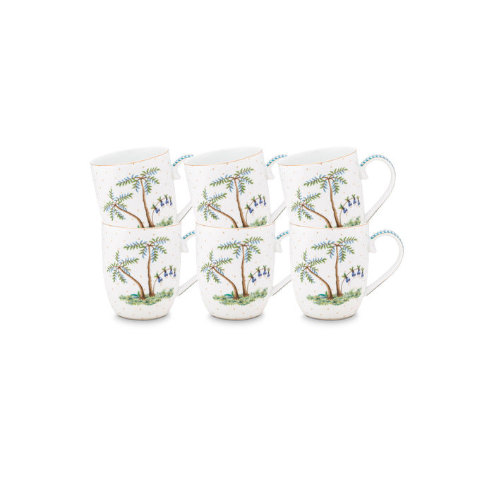Pip Studio Jolie Mokken - Servies set van 6 - 200ml