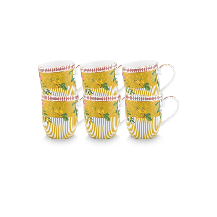 Pip Studio La Majorelle Mokken - Servies set van 6 - 200ml