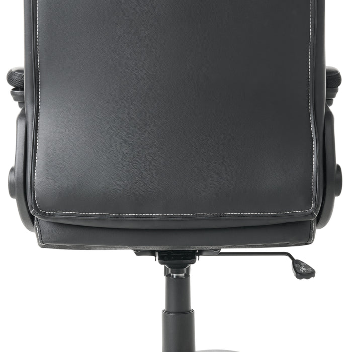 Beliani - RULER - Bureaustoel - Zwart - Kunstleer