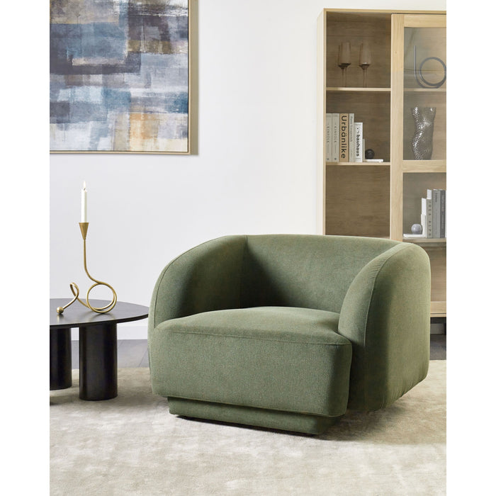 Beliani - SKJANES - Fauteuil - Groen - Polyester
