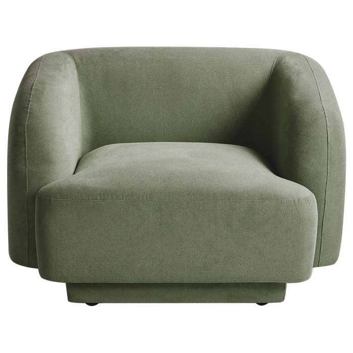 Beliani - SKJANES - Fauteuil - Groen - Polyester