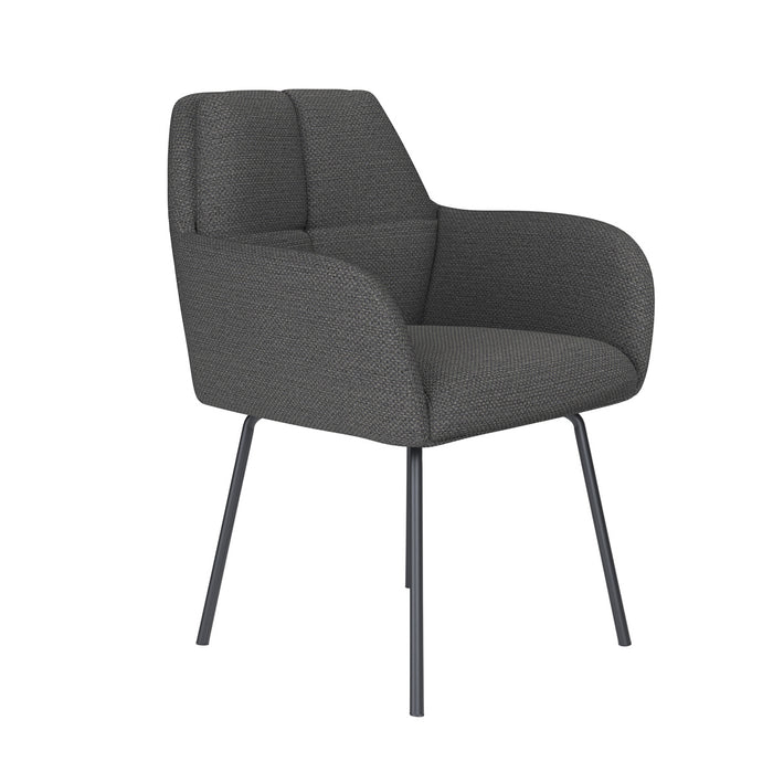 Housecraft Living Pete Eetkamerstoel Metaal Grijs