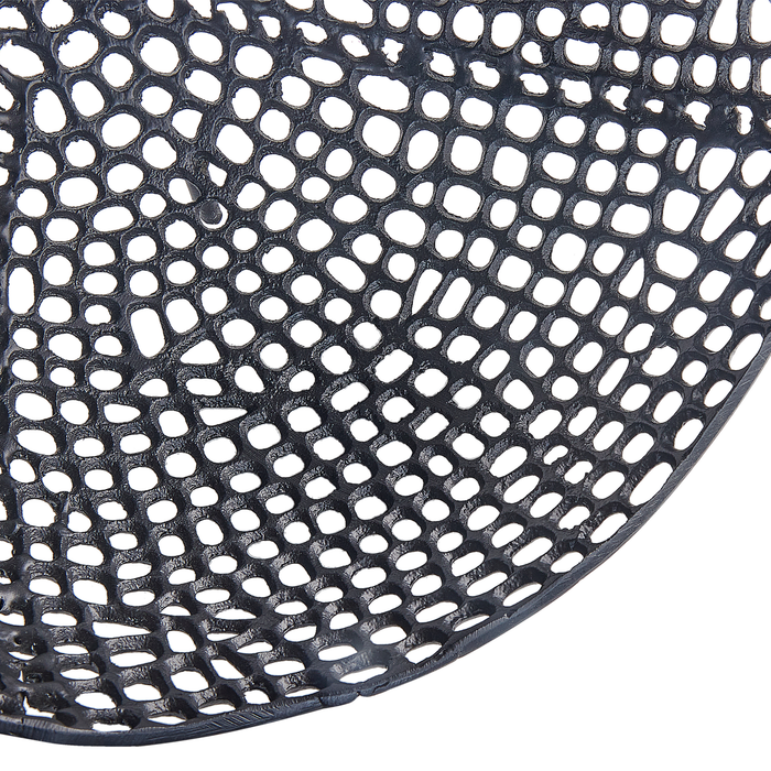 Beliani - KRUKUT - Decoratieve schalen set van 2 - Zwart - Aluminium