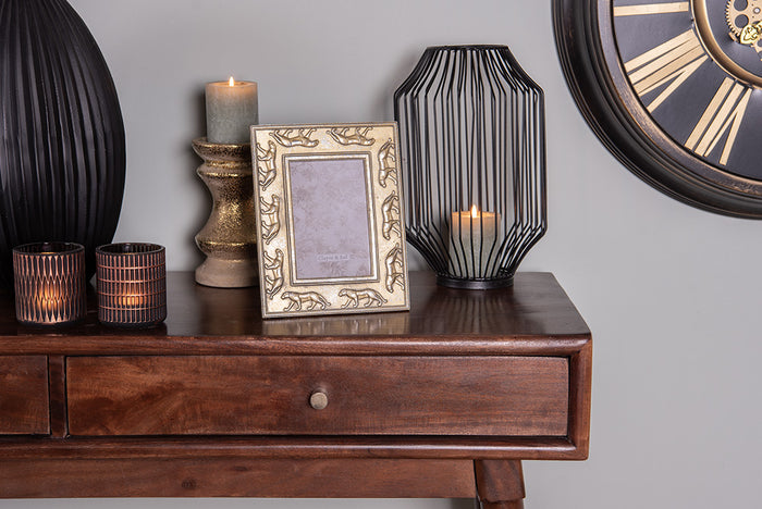 Clayre & Eef Fotolijst 10x15 cm Goudkleurig Polyresin