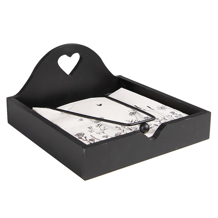 Clayre & Eef Servetten Papier Set van 20 33x33 cm (20) Beige Papier