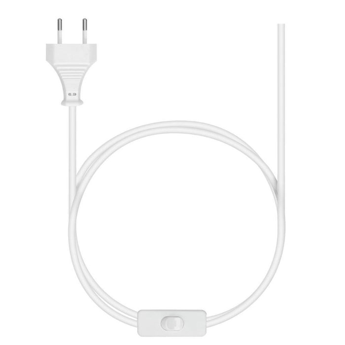 Clayre & Eef Tafellamp Ø 15x33 cm Wit Zilverkleurig Keramiek