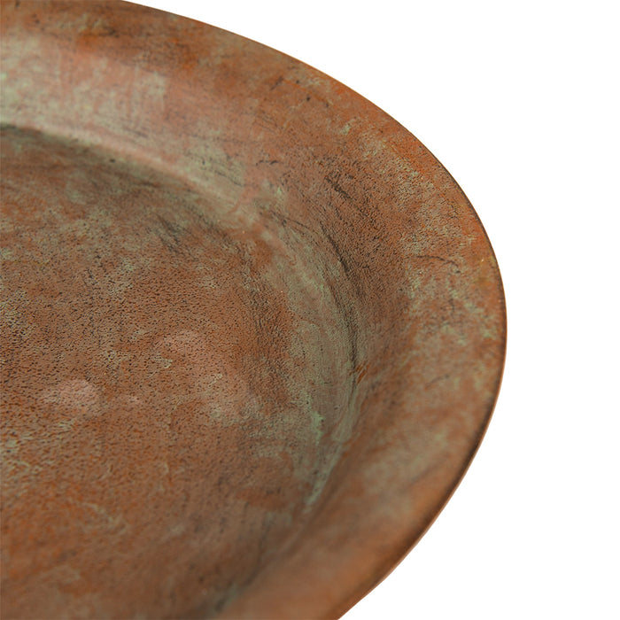 Clayre & Eef Vogelvoederbak 48x42x75 cm Groen Bruin IJzer