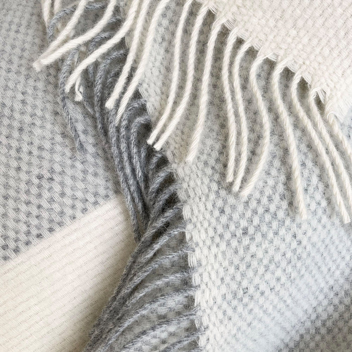 Malagoon Easy Nature Wool Plaid - Grijs