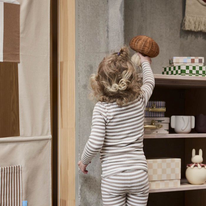 OYOY MINI Rotan Mushroom Nachtlampje