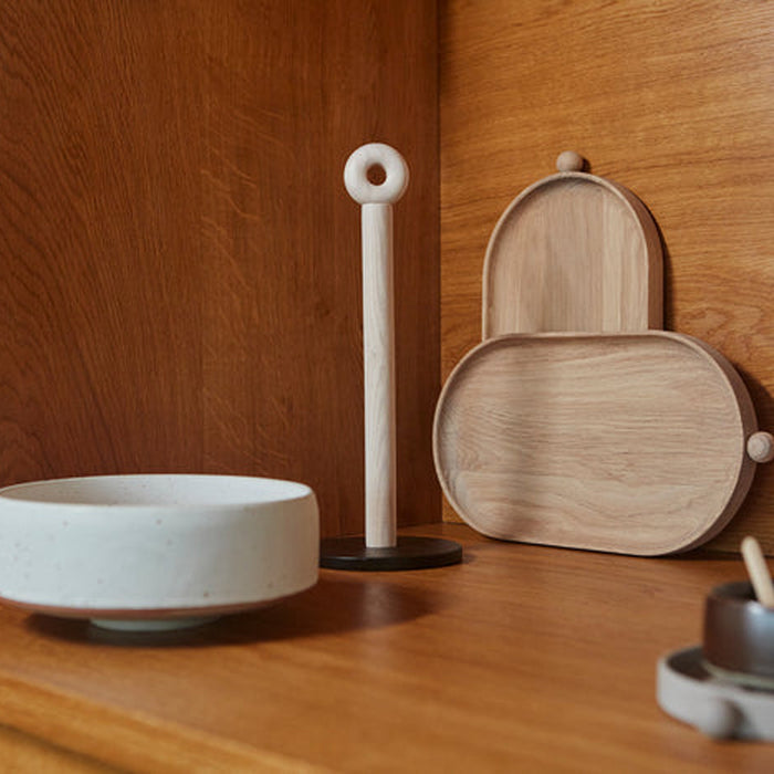 OYOY Living Hoop Peper- en Zoutmolen - H 16,5 cm - Nature