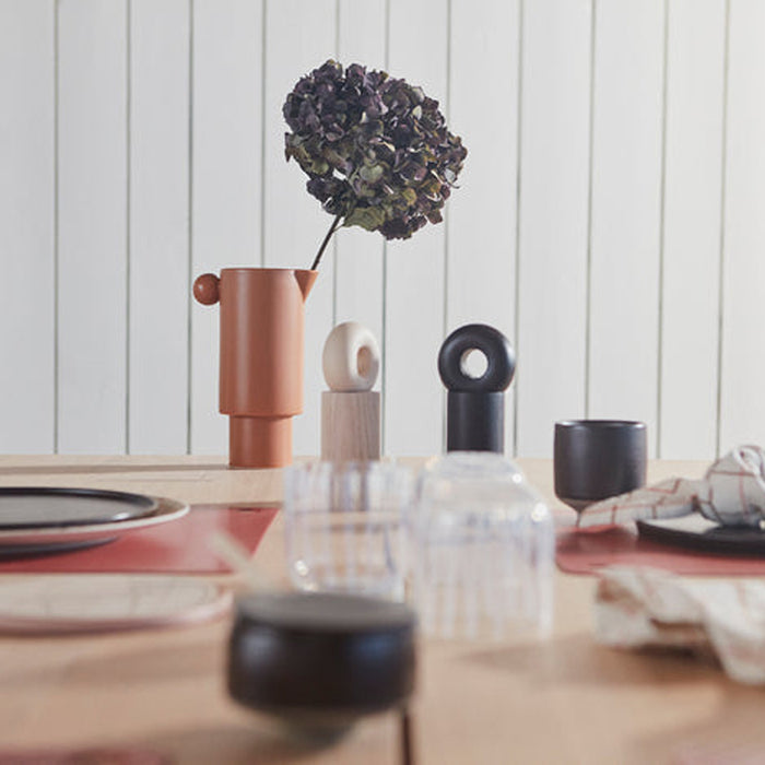 OYOY Living Hoop Peper- en Zoutmolen - H 16,5 cm - Nature