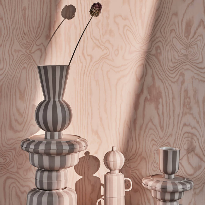 OYOY Living Toppu Vaas Ø 14,5 cm - Klei