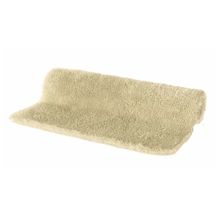 Spirella badkamer vloerkleed|tapijt - hoogpolig - beige - 40 x 60 cm