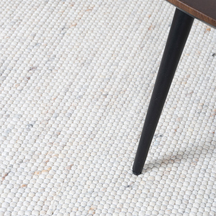 Veer Carpets - Vloerkleed Scott Beige Rond ø200 cm