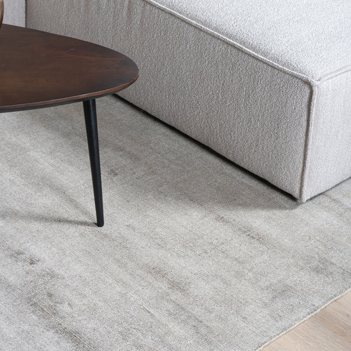 Veer Carpets - Vloerkleed Cos - Viscose Taupe 240 x 340 cm