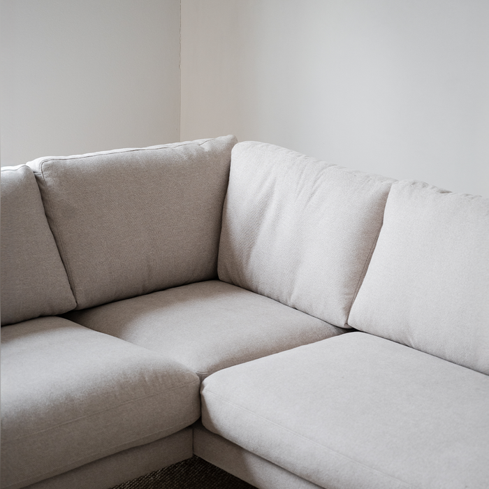 Rowico Home Corwin Hoekbank Beige - Rechts - 266 cm