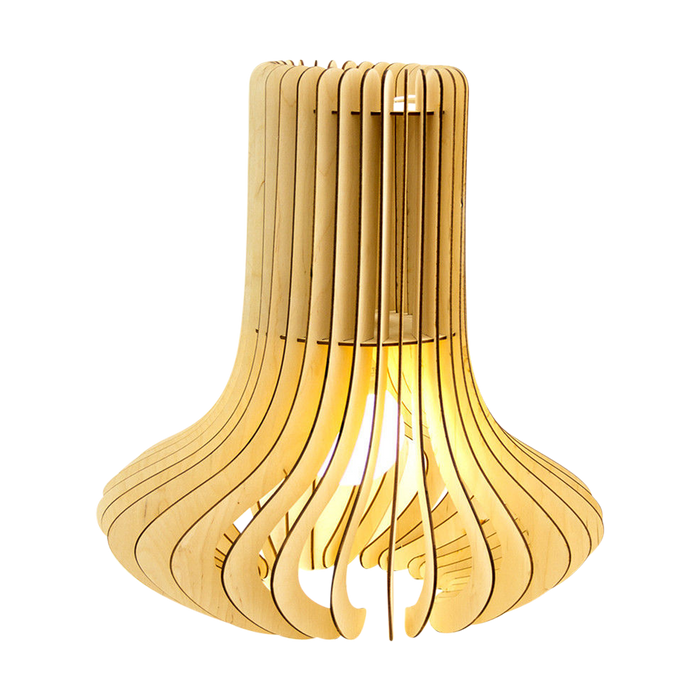 Bomerango Octopus L houten lampenkap large