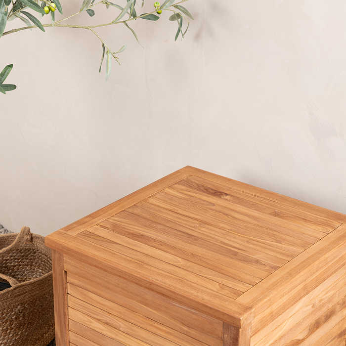 Nest outdoor Dave Houten Tuinkussen Opbergkist Naturel - 60 x 53 cm