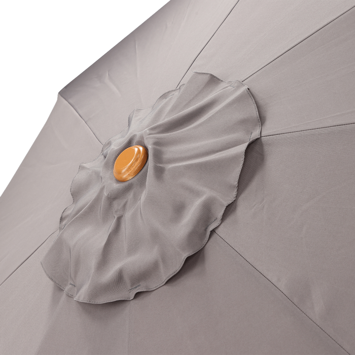 Nest outdoor Yvan Parasol Grijs - Ø 300 cm