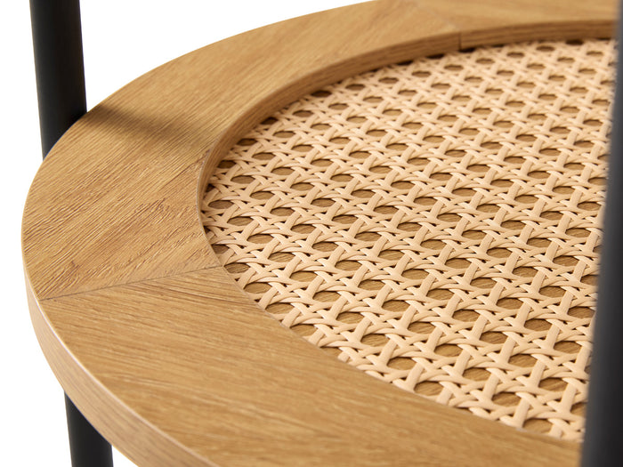 Giga Living - Nachtkastje Pensacola Naturel Ø50cm