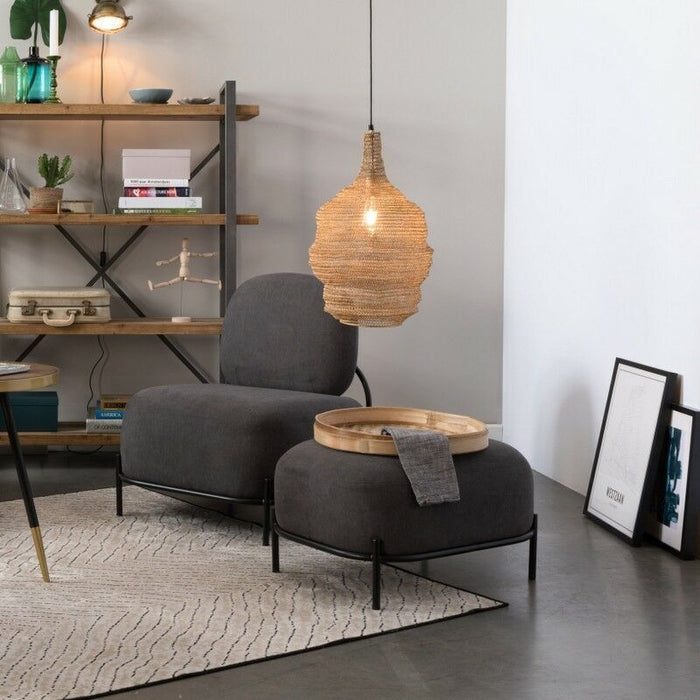 Puur - Kalve hocker grijs