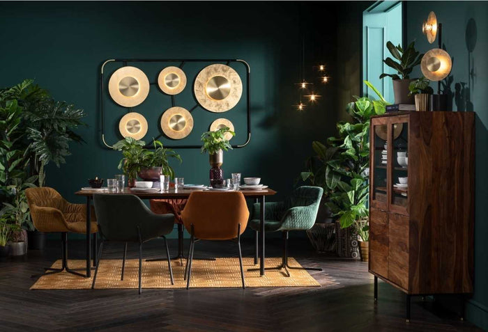 Kare Design Avignon Stoel - Set Van 2 - Groene Ribstof