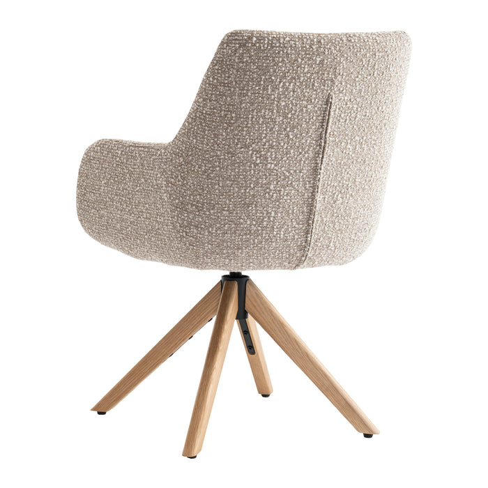 by fonQ Turn Eetkamerstoel - Taupe