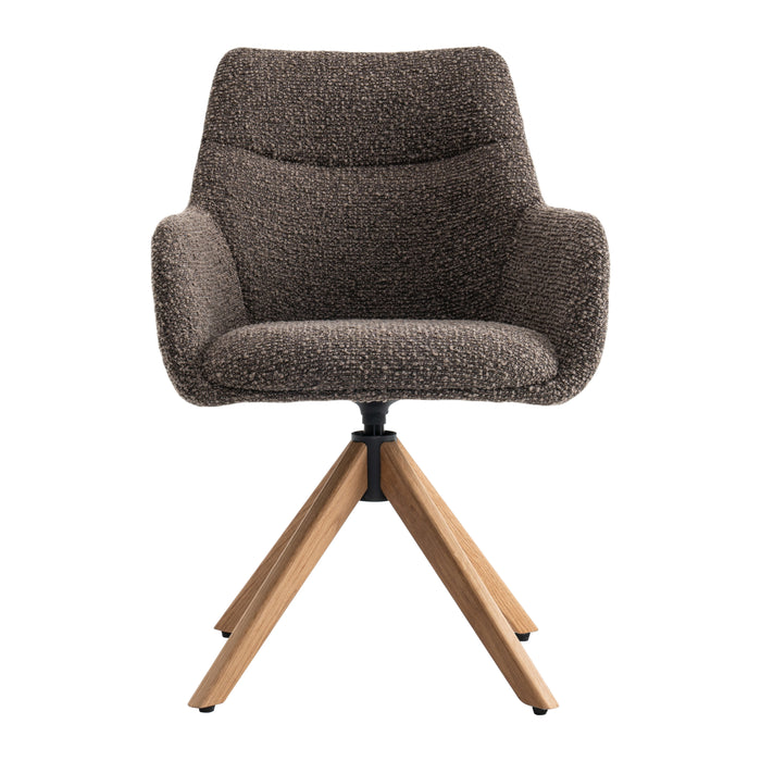 by fonQ Turn Eetkamerstoel - Bruin