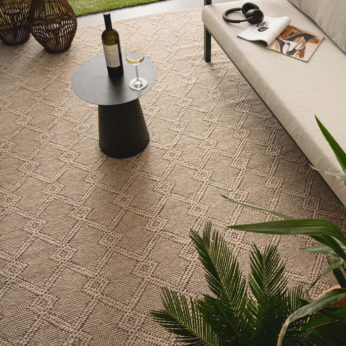 Nordic Weavers Buitenkleed - Var beige - 140x200 cm