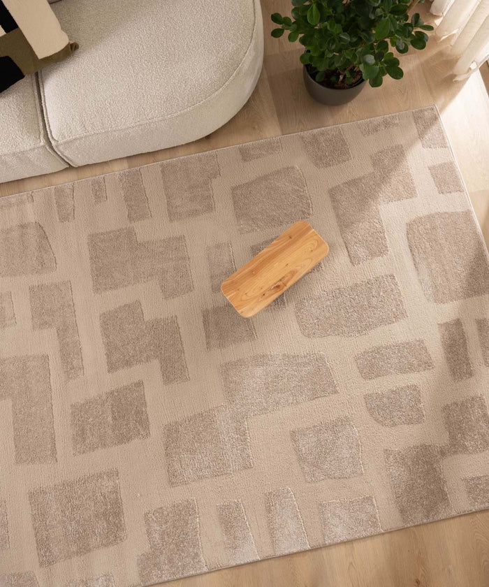 Nordic Weavers Scandinavisch vloerkleed - Contour Stone beige -