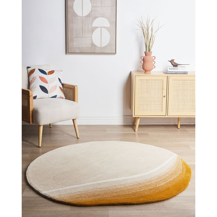 Beliani - GRENADE - Vloerkleed - Beige - 140 cm - Wol