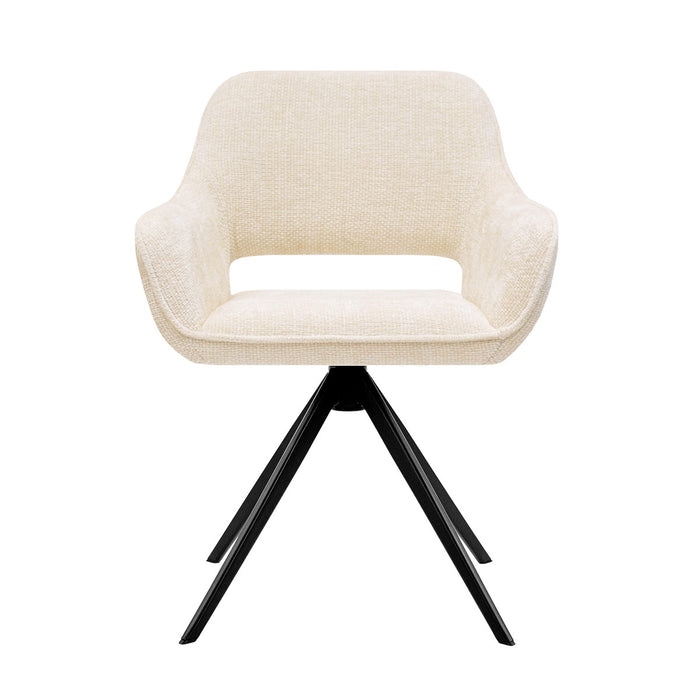 Kick draaistoel Nori - Crème