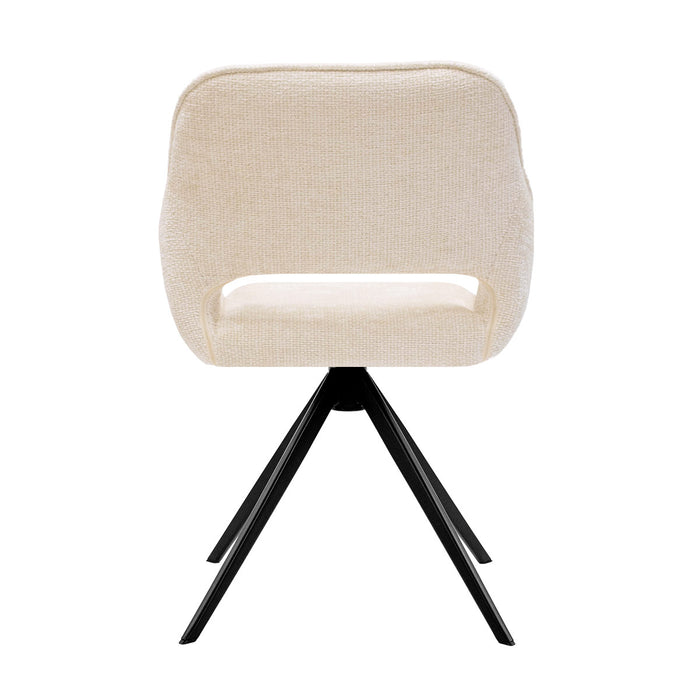 Kick draaistoel Nori - Crème