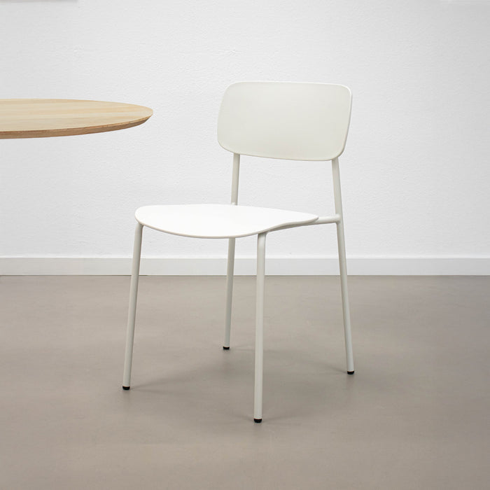 Kick eetkamerstoel Lio - Ivoor